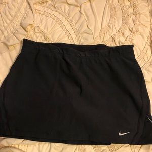 Nike Dryfit Black Tennis Skirt